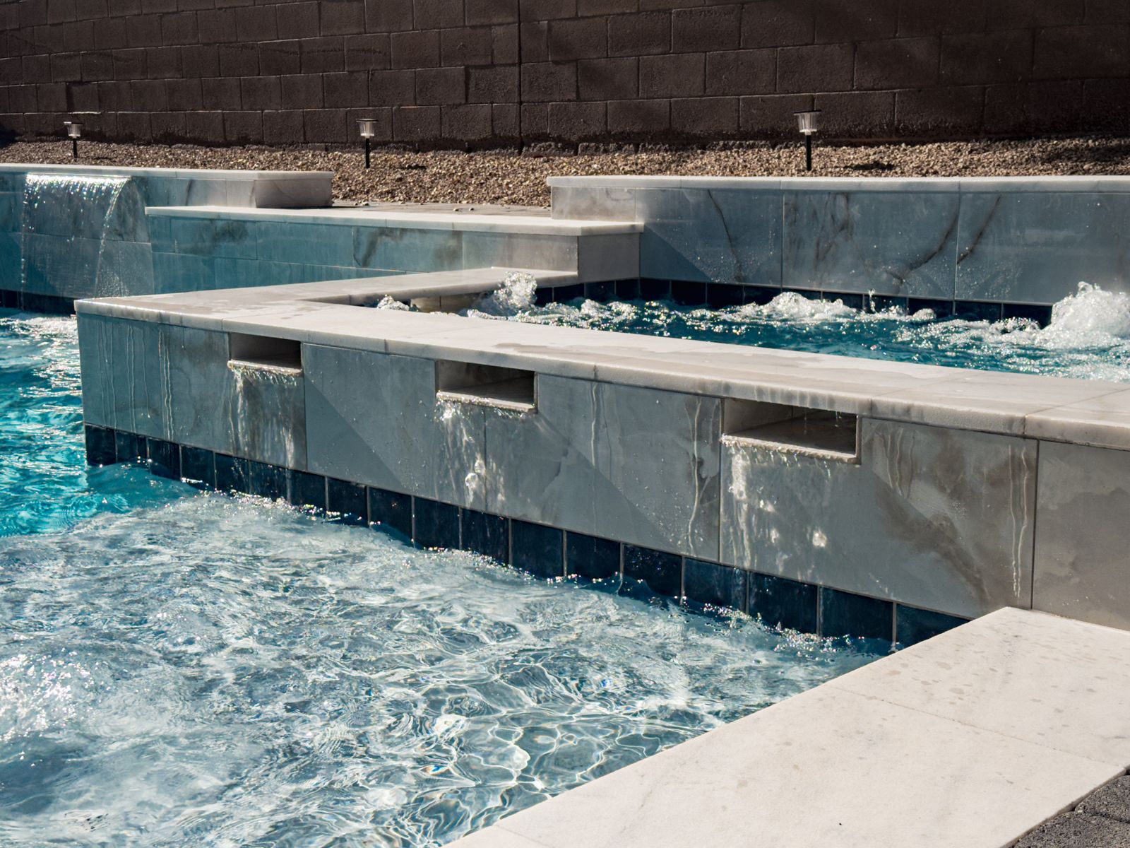 Custom pool project by Pools R Us Arizona