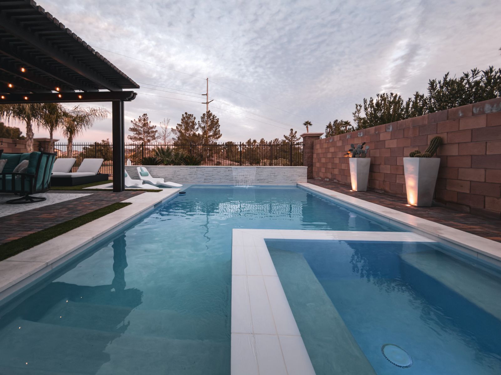 Custom pool project by Pools R Us Arizona